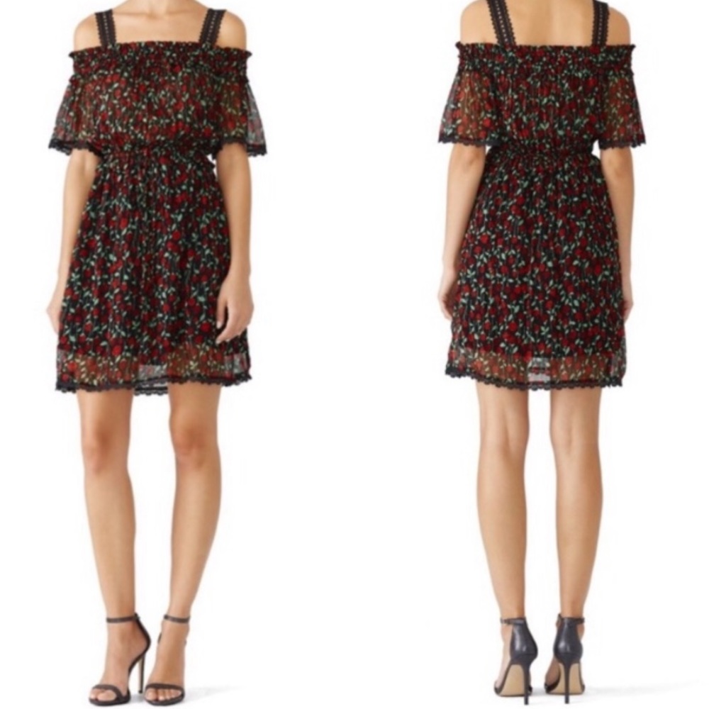 Kopples floral off the shoulder dress size 1 (S)